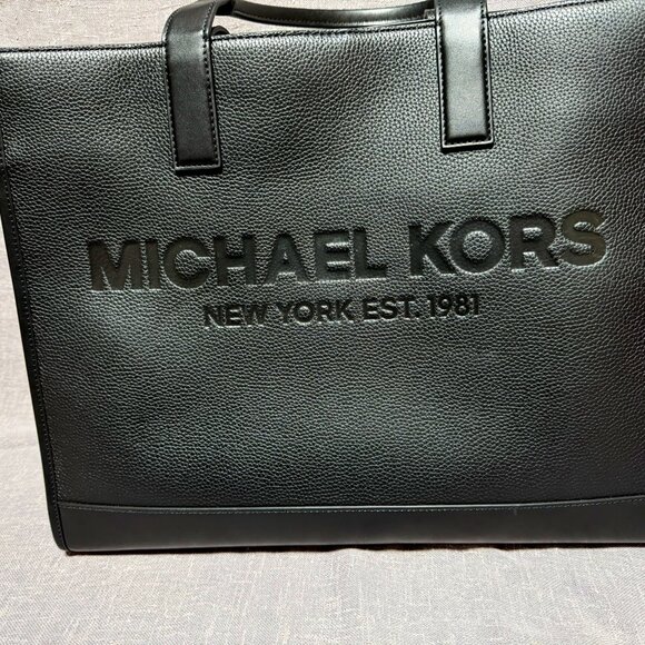 Large MICHAEL KORS Leather Tote Bag - Picture 1 of 7